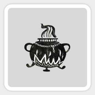 Witches Cauldron Sticker